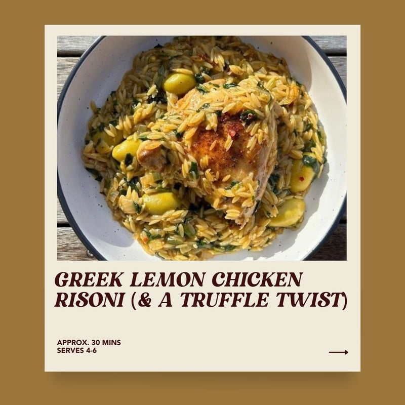 Greek Lemon Chicken Risoni