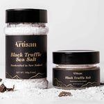 Handcrafted in New Zealand Black Truffle Sea Salt